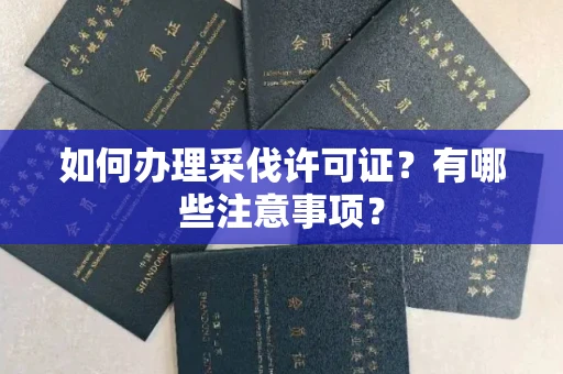 全国如何办理采伐许可证?有哪些注意事项?
